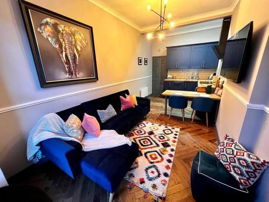 Stunning 1 Bed Apt In West End Apartment Glasgow Bagian luar foto